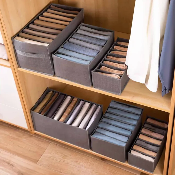 Fashionable%20Cloth%20Organizer%20Box%207%20Grid%20Closet%20Storage%20drawer%20divider%20storage%20organizer%20Box.%20-%20Image%202