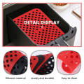 ARELENE Reusable Silicone Air Fryer Liners for Ninja Foodi Dual Air Fryer DZ201, Non-Stick Air Fryer Accessories Parchment Paper. 