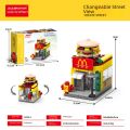 compatible with Street View city building dream home assembling building blocks toys children's puzzle.