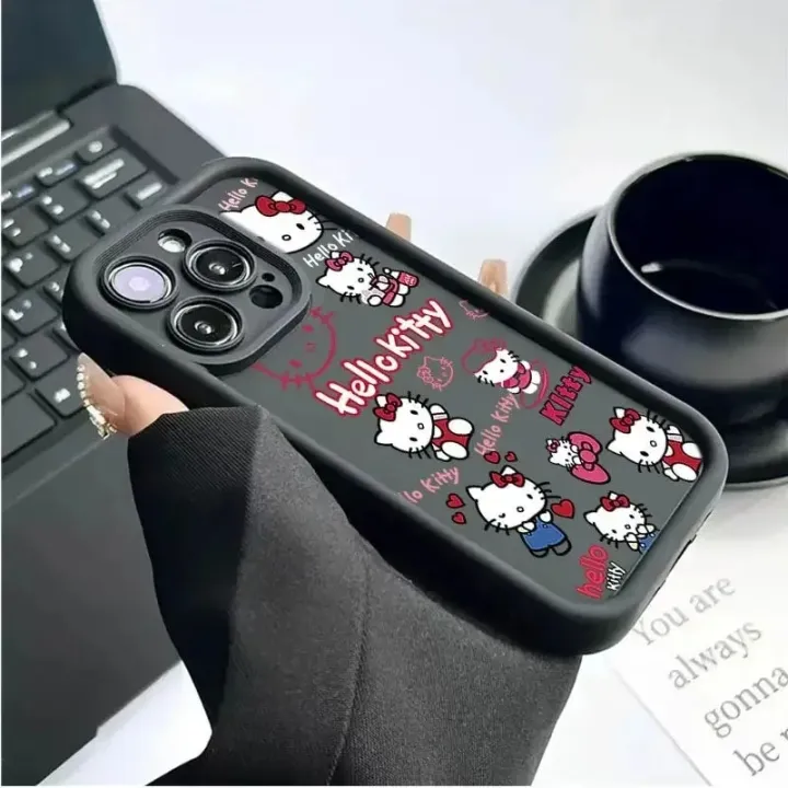 Sanrio%20Hello%20Kitty%20Pattern%20Silicone%20Phone%20Case%20For%20iPhone%2011%2012%2013%2014%2015%20Pro%20Max%20XS%20XR%20X%207%208%20Plus%20SE%202020%202022%20Shockproof%20Cover%20-%20Image%206