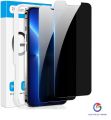 Apple iPhone 13 Pro Max PREMIUM PRIVACY Full Coverage Tempered Glass Screen Protector.