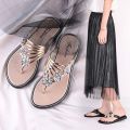 Ladies Slippers Summer Sandals New Flat Flip-flops Women's Shoes Lightweight Slippers Women's Casual Flip-flops.
