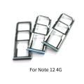 For Xiaomi Redmi Note 12 SIM Tray Slot Holder Adapter Socket Repair Parts.