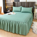 3DWF Bedspread, Bedspread, Skirt Bed Cover, Single Piece Protective Cover, 1.5m 1.8m Bed Sheet, Skirted Fitted Sheet, 180x200 Three. 