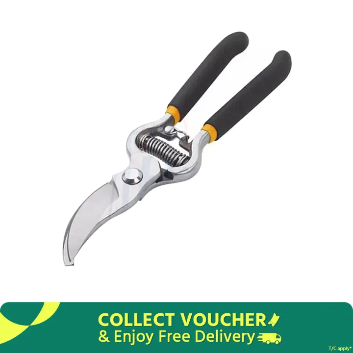 Professional 8 Inch Garden Scissors, Tree Branch cutter, Fruit Tree Pruning Shears Bonsai Pruners Grafting Cutter Garden Tools