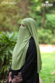 Glam Touch Premium Naomi Double Part Flap Niqab. 