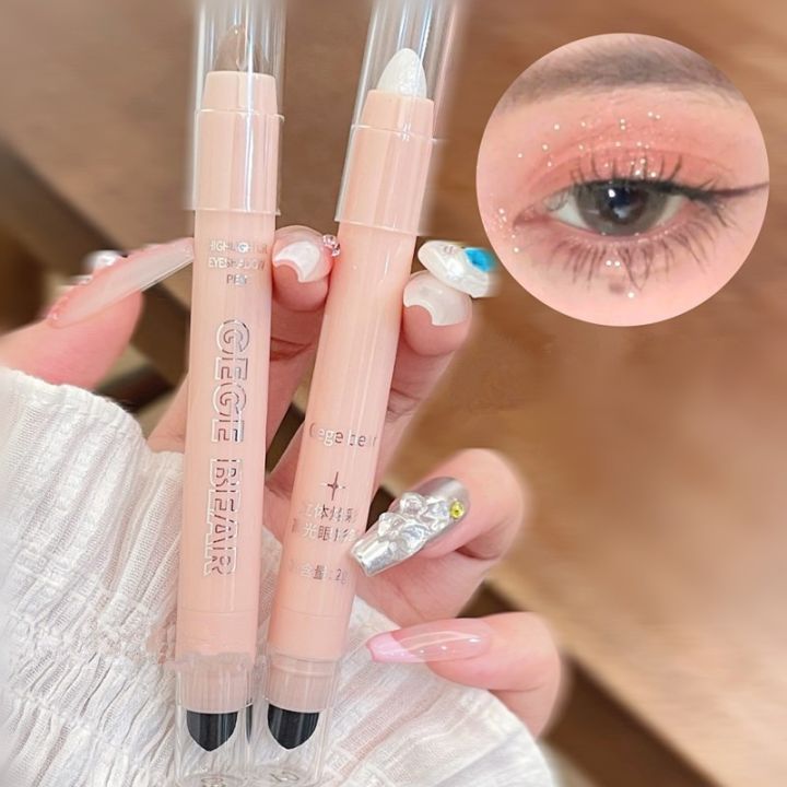 6%20Colors%20Lazy%20Eye%20Makeup%20Cosmetic%20Waterproof%20Diamond%20Pearlescent%20Brightening%20Eye%20Shadow%20Face%20Eye%20Shimmer%20Highlight%20Eyeshadow%20Pen%20Double%20Head%20Glitter%20Shiny%20Eyeshadow%20Stick%20-%20Image%206