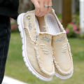 New Slip-on Cloth Shoes Spring/Summer Autumn Tide Shoes Canvas Shoes Men's Soft Bottom Shoes Old Beijing Cloth Shoes Comfortable Casual Shoes Men.