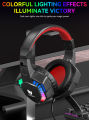 T-WOLF H120 RGB Wired Gaming Headphones. 