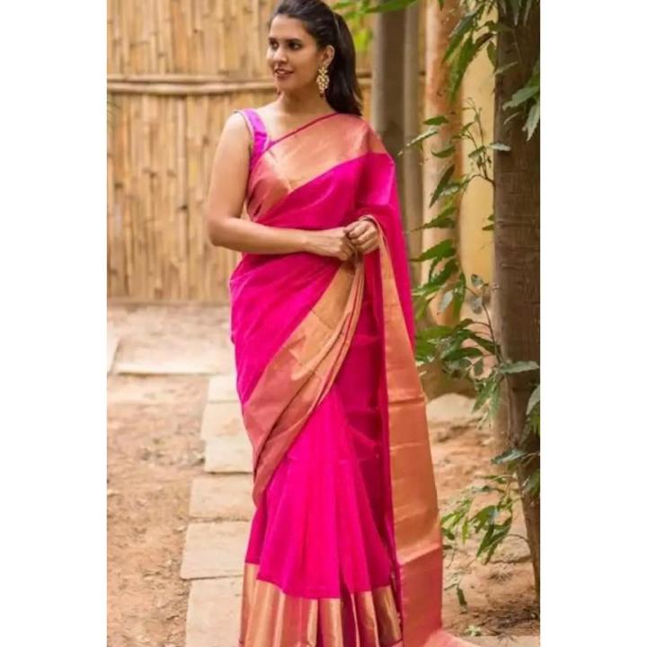 Half Silk Pink Color-Party Collection by Saaiqa - Sari - Sari - Sari