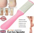 Foot File Rasp Sharpener Double Sided File Dead Skin Callus Remover Pedicure Tool new. 