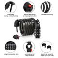 Heavy Duty 5 Digit Code Number 12mm Bike Cable Lock.