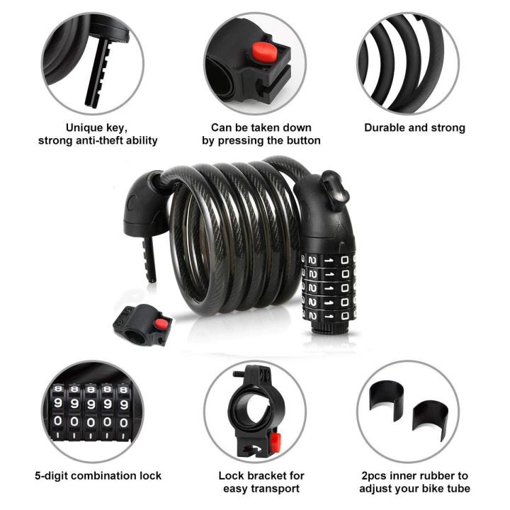 Heavy%20Duty%205%20Digit%20Code%20Number%2012mm%20Bike%20Cable%20Lock%20-%20Image%204