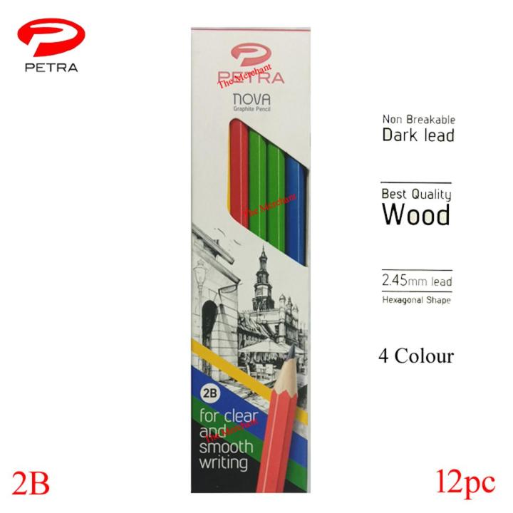 Petra%20Nova%20Graphite%20Pencil%202B%20-%2012pc%20(Box)%20-%20Image%202