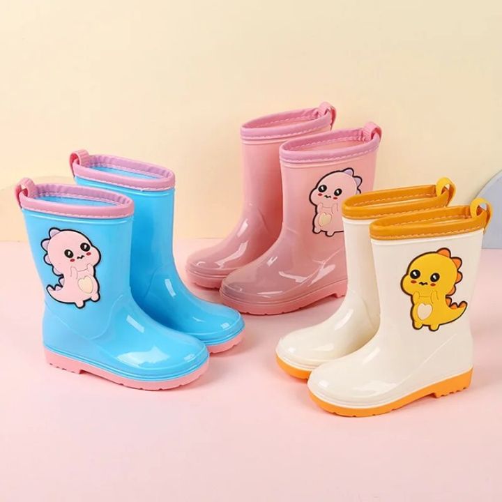 Children%20Plush%20Rain%20Boots%20Infant%20Waterproof%20Non-slip%20Rubber%20Boots%20Korean%20Cute%20Cartoon%20Water%20Shoes%20Boys%20Girls%20School%20Rain%20Shoes%20-%20Image%202