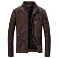 Winter Fashion Leather Jacket Men Slim Thick Outwear PU Motorcycle Leather Jacket Coats jaqueta de couro mascul autumn clothes. 