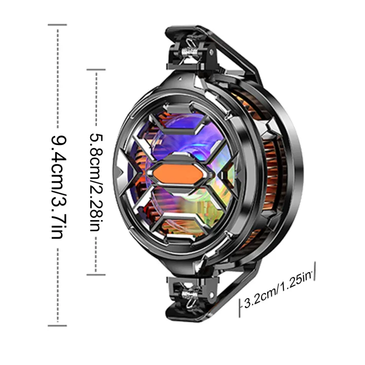 FS03%202%20In%201%20Phone%20Cooler%20With%20Clip,%20Cellphone%20Radiator%20Cooling%20Chip,%20Smartphone%20Cooling%20Technology%20With%20Power%20Cable%20For%20Live%20Streaming,%20Outdoor%20Vlog,%20Mobile%20Gaming%20-%20Image%202