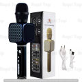 YS- 69 Rechargable Wireless Bluetooth Handheld Microphone KTV Karaoke System- Multicolor. 