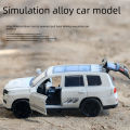 Land Cruiser 1:36 Bulk large alloy off-road car model simulation children's toy car. 