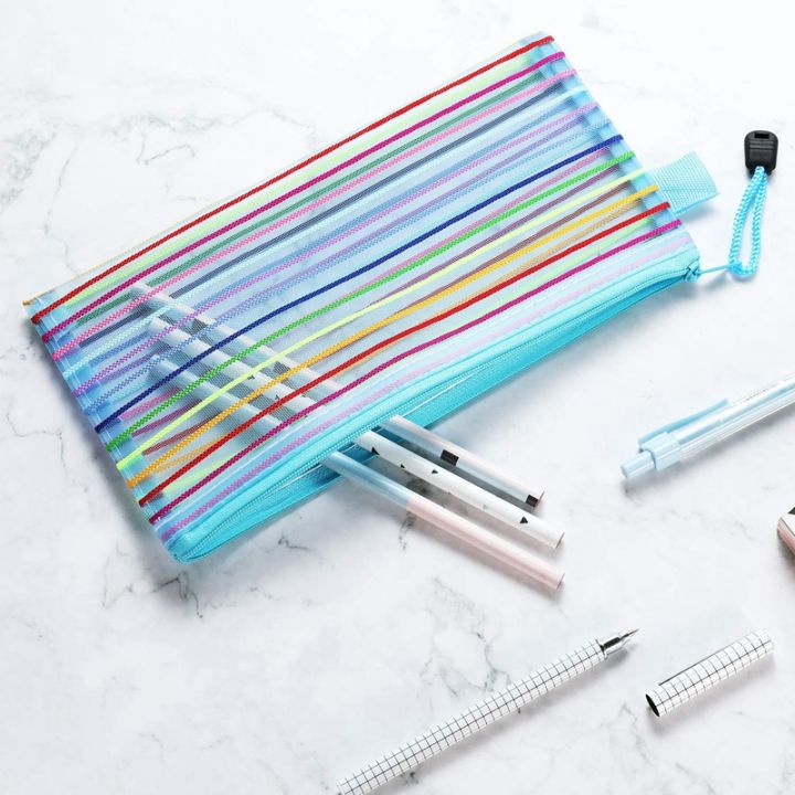 A6%20Zipper%20Mesh%20Pouch,%20Colorful%20Pencil%20Pen%20Bag%20Document%20Bag%20Storage%20Pouch%20for%20Travel%20Makeup,%20Offices%20Supplies,%20Travel%20Accessories%20(14%20Pieces)(null).%20-%20Image%204