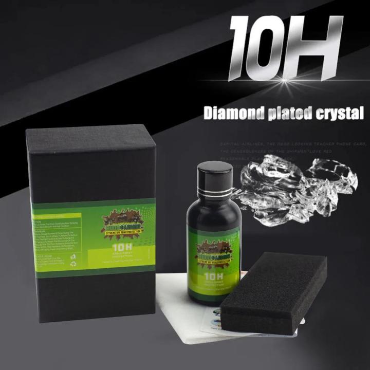 10H Diamond Plated Crystal Liquid Ceramic Coating Car Nano Waterproof Wax Car Paint Care Agent Scratch Resistant Hydrophobic Wax