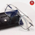 Classic Silver Frame Sunglasses For Men.