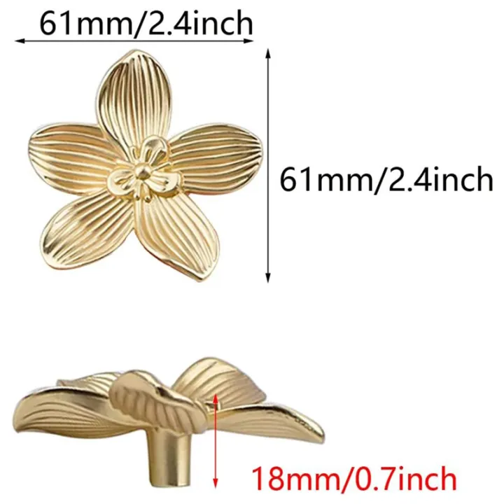12Pcs%20Gold%20Flower%20Drawer%20Knobs%20Petal%20Kitchen%20Cabinet%20Knobs%20-%20Image%203