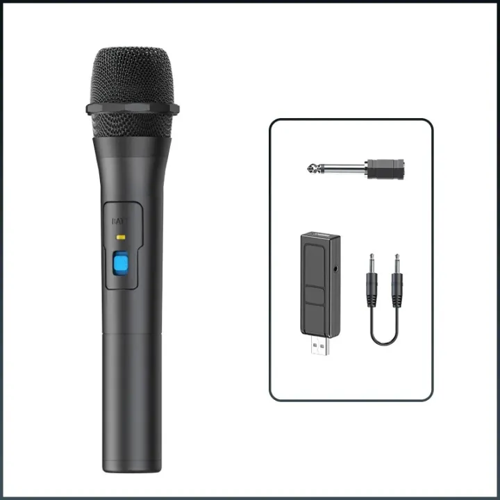 Wireless%20Microphone%20System%20Kits%20USB%20Receiver%20Handheld%20Karaoke%20Microphone%20Home%20Party%20Smart%20TV%20Speaker%20Singing%20Mic%20-%20Image%206