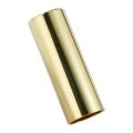 1pc Guitar Slide Golden Stainless Steel Finger Knuck.