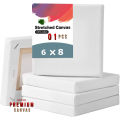 White Premium Quality Canvas 6×8 Inch Artist Painting Canvas.