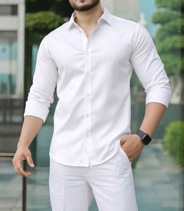 Men's Stylish & Fashionable Trendy Good Looking Long Sleeve Formal Shirts