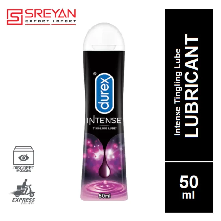 Durex Intense Tingling Water Based Lubricant Lube Gel - 50ml
