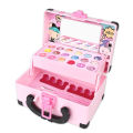 1Set Kids Makeup Kit for Girl Safe Cosmetics Toys Set Cosmetics Playing Toys. 