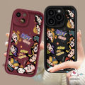Phone Case Compatible for IPhone 14 Pro Max XR 11 13 12 Pro Max X XS Max 7Plus 7 8 6 6s Plus SE 2020 Cartoon Cute Friend Graffiti Boys Soft Case Back Cover. 