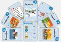 TownStore Early learning Preschool English Activity Flash Cards for Ages 3+ Kids Including Alphabet, Numbers, Colors, Shapes, Days, Months, Vocabulary with Brainstorming Activities - 96 Flash Card.