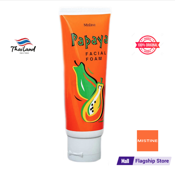 MISTINE%20PAPAYA%20FACIAL%20FOAM%20100G%20Face%20Wash%20(Made%20In%20Thailand)%20-%20Image%203