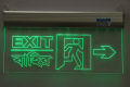 Emergency EXIT Sign Light Acrylic Aluminium Emergency Light Slim EXIT Best EXIT Light Warranty Germents use EXIT Sign Light EXIT Sign Bangladesh Dhaka  ORASKA. 