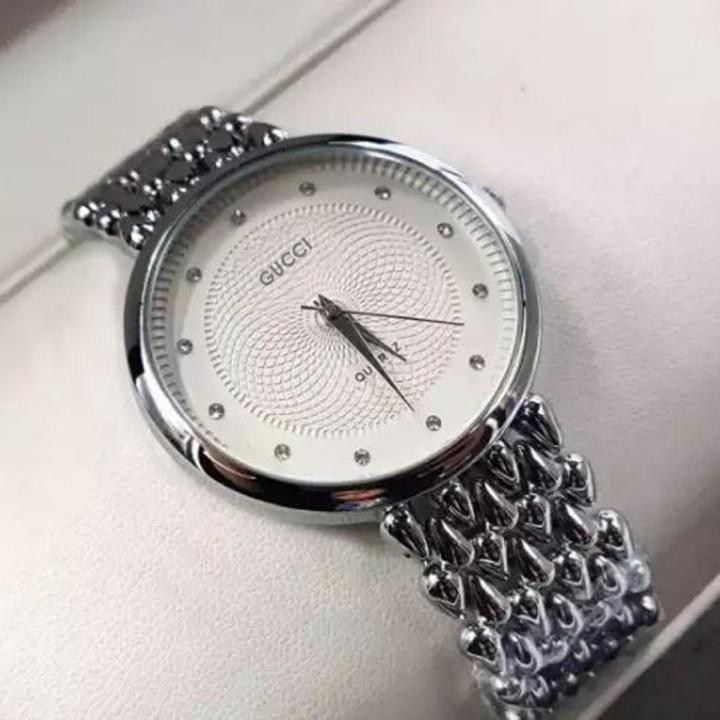 Stainless Steel Analog Watch for Women