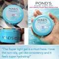 POND'S Super Light Gel 100ml Hydrated Glow  With Hyaluronic Acid & Vitamin E (Hyaluronic) - Indian. 