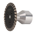 Stone Carving Blades Alloy Steel High Hardness Hot Press Sintering Diamond Engraving Circular Saw Blade for Cutting Granite Marble Concrete Joint Type 50mm / 2in. 