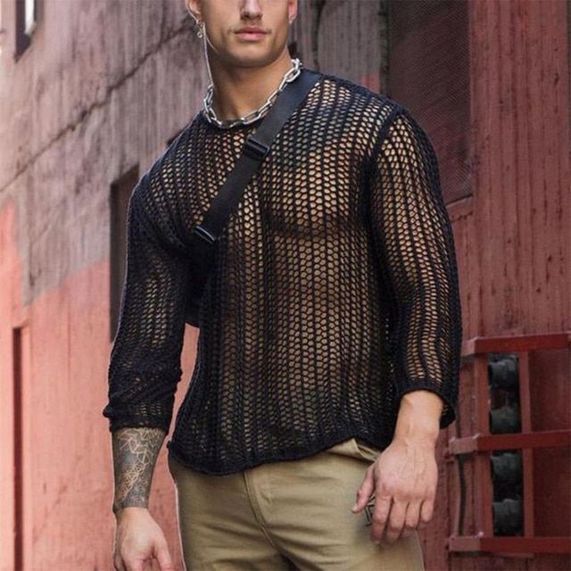 Mens%20Long%20Sleeve%20Hollow%20Out%20Knit%20Shirts%20See%20Through%20Muscle%20Clubwear%20Blouse%20Tops%20Casual%20Shirt%20Knitted%20Slim%20Top%20Clothes%20-%20Image%202