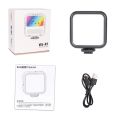 RGB fill light portable mini cell phone selfie live photography camera photo led ambient light beauty pocket soft light.