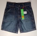 Blue half pant stone washed denim pant for 4-6 years boy. (waist 23 inch , long 14 inch). 