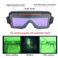 Welding Goggles Auto Darkening Solar Powered Welding Glasses Mask Helmet Welder Safety Protective Goggles Welder Glasses.