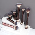 MAANGE 7PCS Professional Makeup Brush Set Dual-ended Foundation Loose Brush For Blush Contour Soft-Bristle Skin-friendly Travel. 
