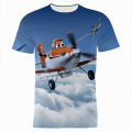 Disney Planes T-Shirts Cartoon Anime 3D Print Streetwear Men Women Fashion Oversized T Shirt Kids Boys Girls Tees Tops Clothing.