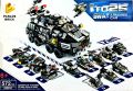 swat armando car 12 in 1   572 pieces. 