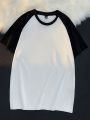 American Retro 240g Heavy Cotton Short-Sleeved Raglan T T-shirt Men Summer Fashion Brand Drop Shoulder Loose Women's Wear T-shirt Women.