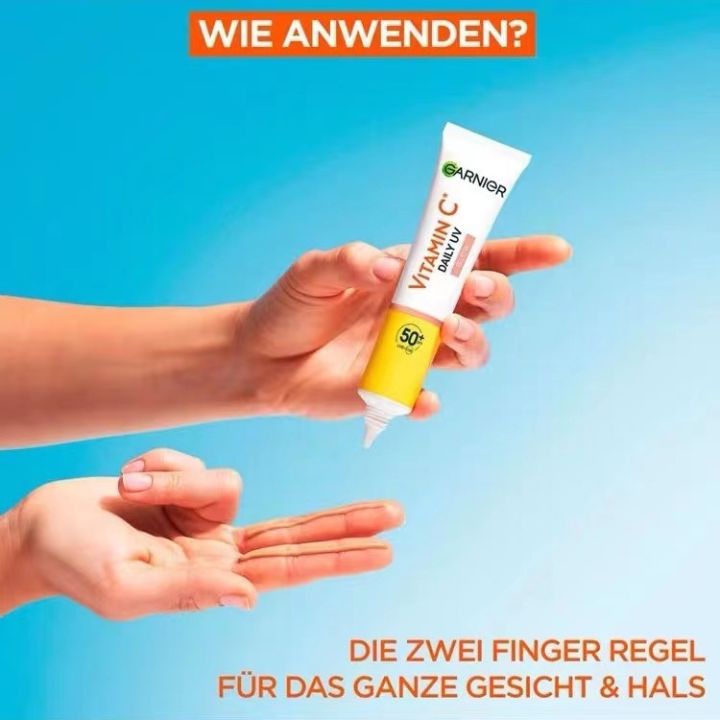 HanabiGouz%20Garnier%20Vitamin%20C%20Brightening%20Anti-UV%20SPF50+%20Sun%20Protection%20Even%20Skin%20Tone%2040ml%20-%20Image%202