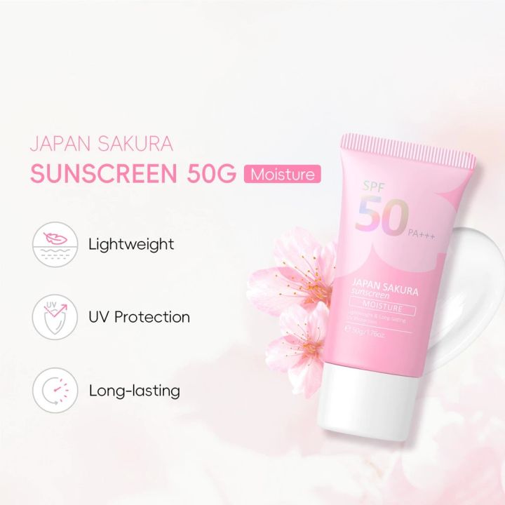 Sakura%20Sunscreen%20SPF%2050%20PA+++%20Japan%20Imported%20Beauty%20Makeup%20Protective%20Cream%20for%20Women%20Face%20Care%20UV%20Protection%20Moisturizing%20-%20Image%204